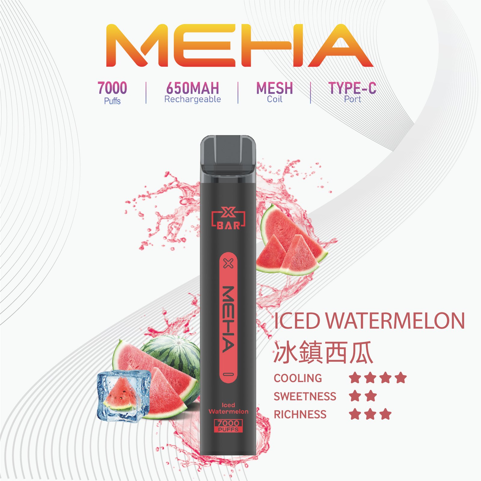 MEHA-XBAR小黑條7000口拋棄式-4.jpg - 拓撲蒸汽空間 BA-TOP 台灣官網
